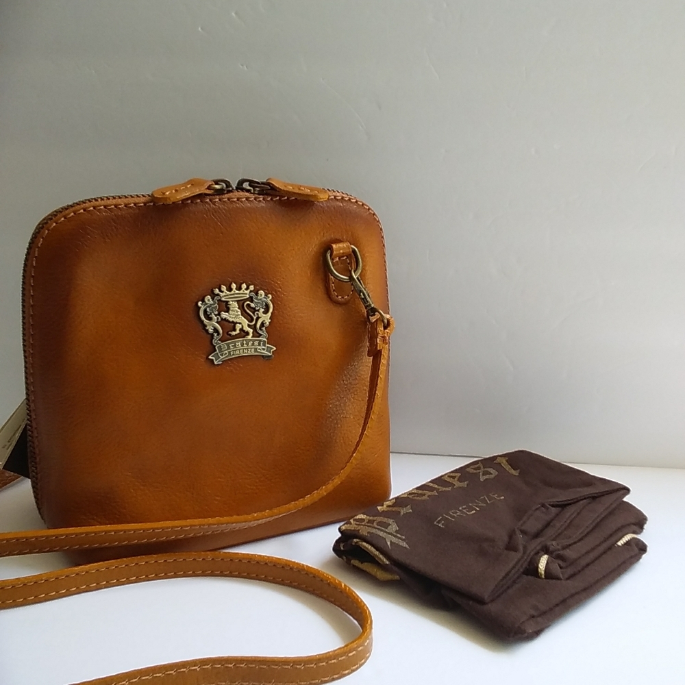NWT PRATESI FIRENZE CROSSBODY SHOULDER BAG PURSE - Picture 10 of 12